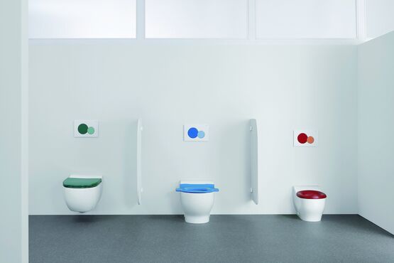  Equipement sanitaires ludiques et sécurisés pour le secteur de l&#039;enfance | Bambini - GEBERIT