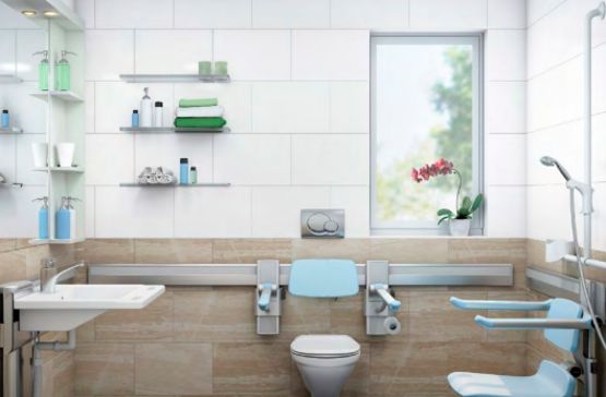 Equipements de salle de bains pour PMR | Pressalit Care - produit présenté par ARJO