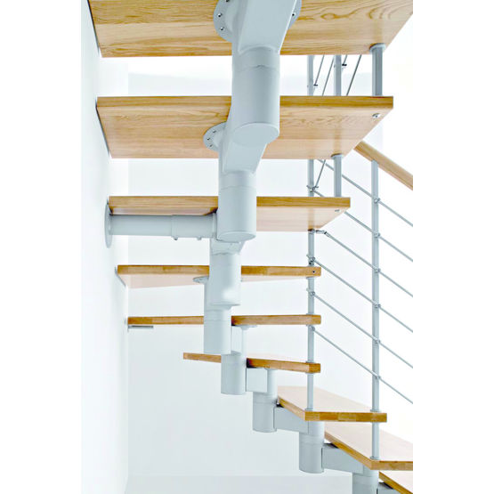 escalier quart tournant modulable