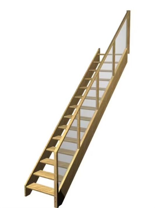 Escalier Aria droit rampe Emerence | LAPEYRE SERVICES