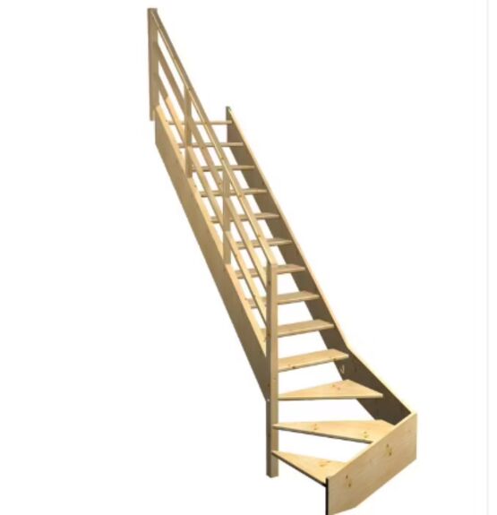 Escalier Aria Quart Tournant | LAPEYRE SERVICES