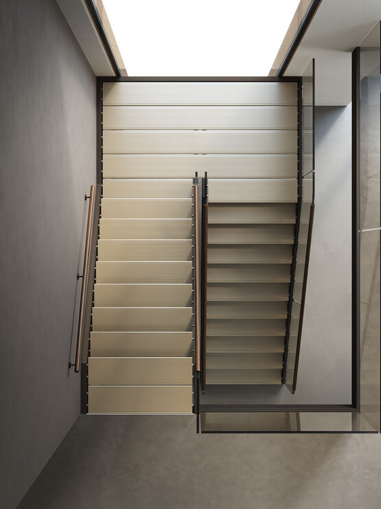 Escalier de Bureaux, configuration instantanée - produit présenté par EESTAIRS