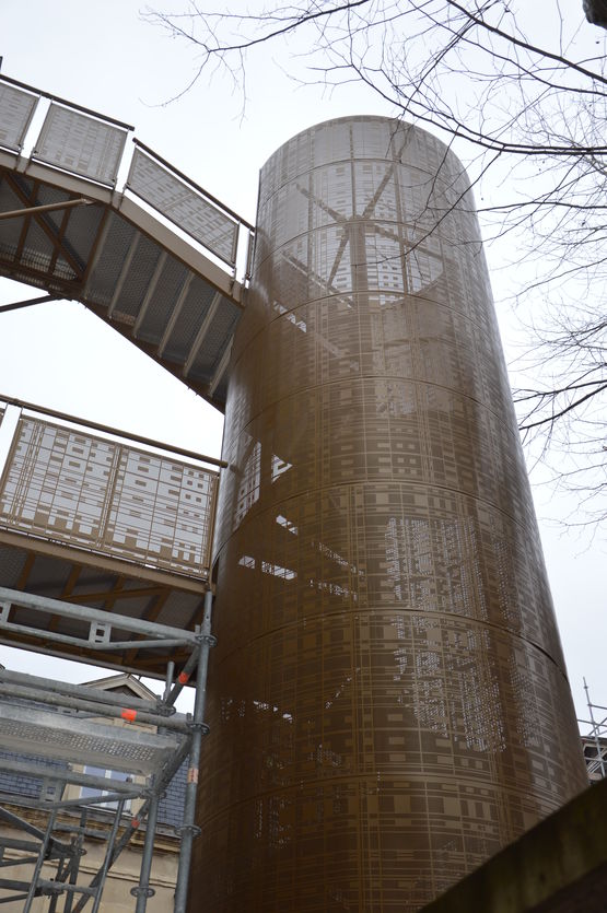  Escalier de sécurité métallique pour l&#039;extérieur | Escalier Cage TP - GANTOIS INDUSTRIES