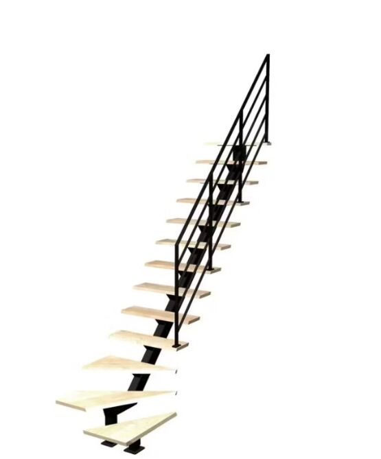 Escalier Elliot quart tournant bas rampe Fera | LAPEYRE SERVICES
