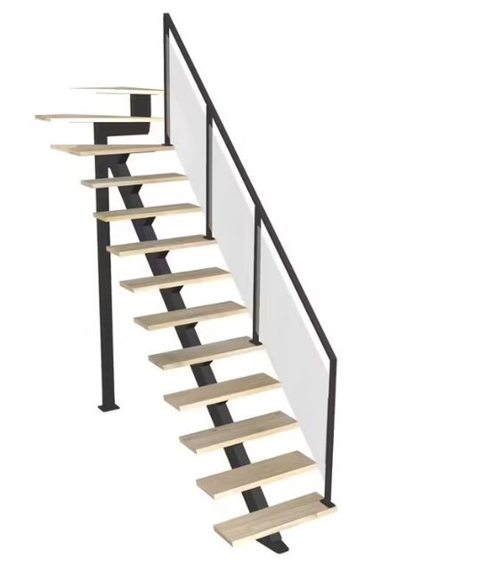 Escalier Elliot quart tournant haut rampe Evence | LAPEYRE SERVICES