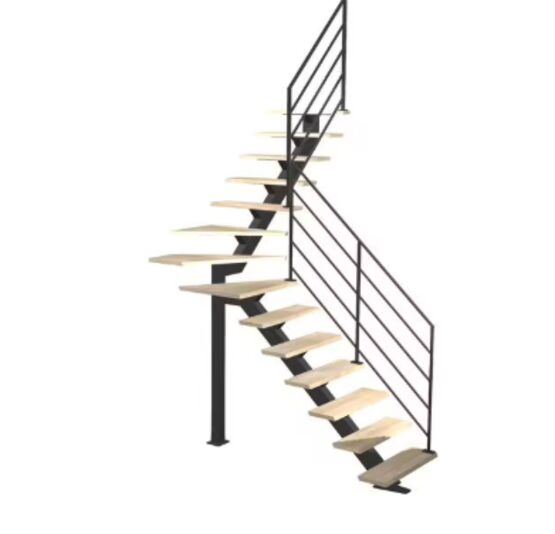 Escalier Elliot quart tournant intermédiaire rampe Fera | LAPEYRE SERVICES
