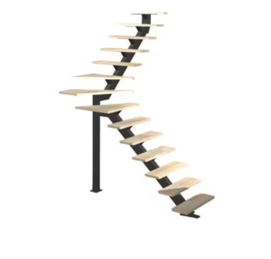 Escalier Elliot quart tournant intermédiaire sans rampe | LAPEYRE SERVICES