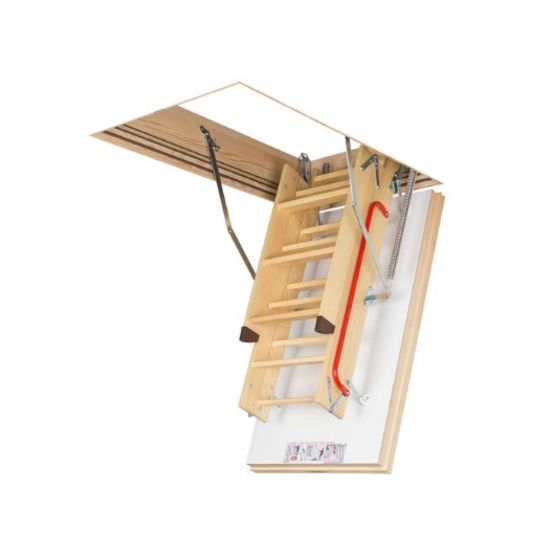  Escalier escamotable à trappe isolante | LWT FAKRO - Escalier en bois