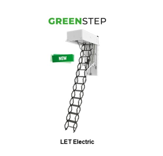 Escalier escamotable électrique LET – Confort, isolation et design moderne