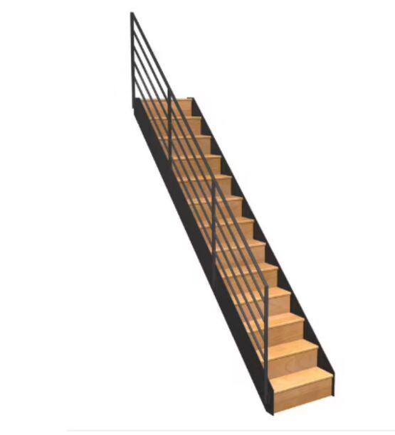 Escalier Esteban droit rampe Fera | LAPEYRE SERVICES