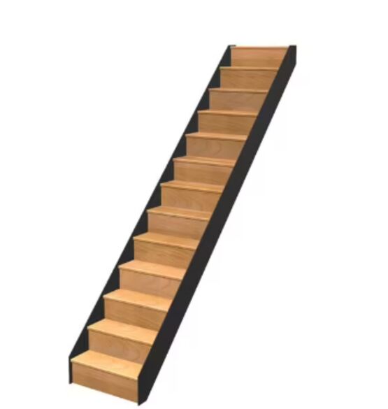Escalier Esteban droit rampe sans rampe | LAPEYRE SERVICES