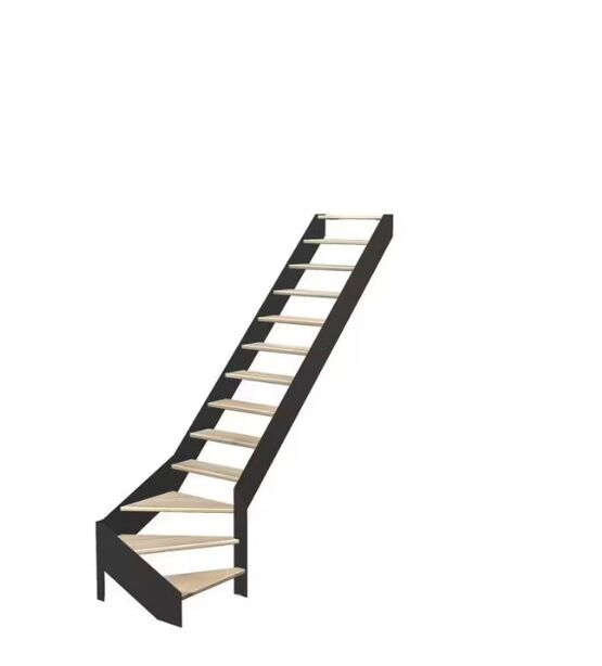 Escalier Estelle quart-tournant bas sans rampe | LAPEYRE SERVICES