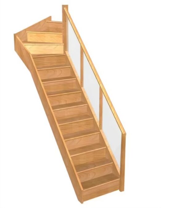 Escalier Faubourg quart tournant haut rampe Emerence | LAPEYRE SERVICES
