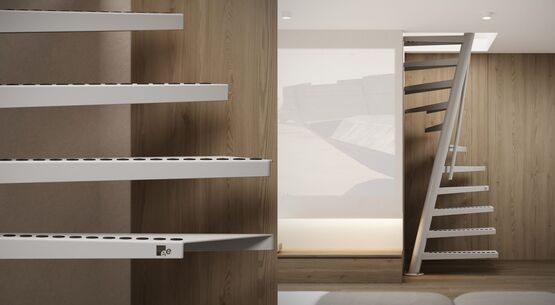  Escalier Gain de Place - Escalier en métal