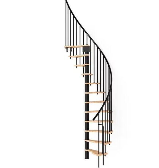Escalier gain de place spiral 180° | LAPEYRE SERVICES