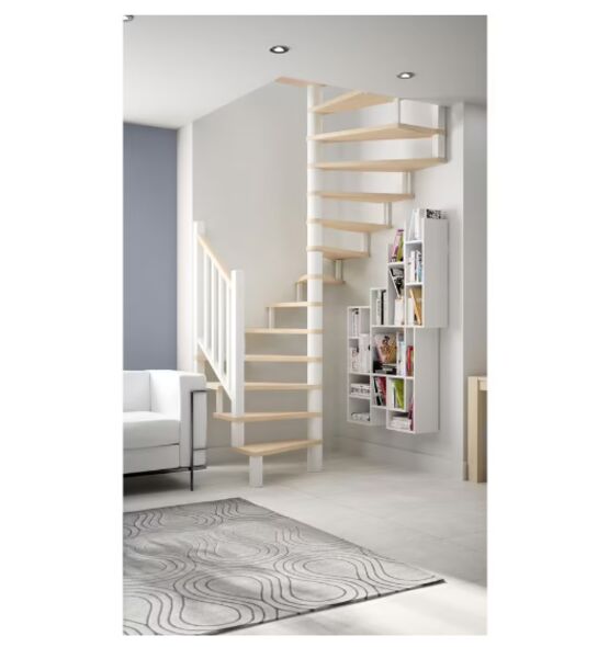 Escalier hélicoïdal | Chorus sur-mesure en hêtre