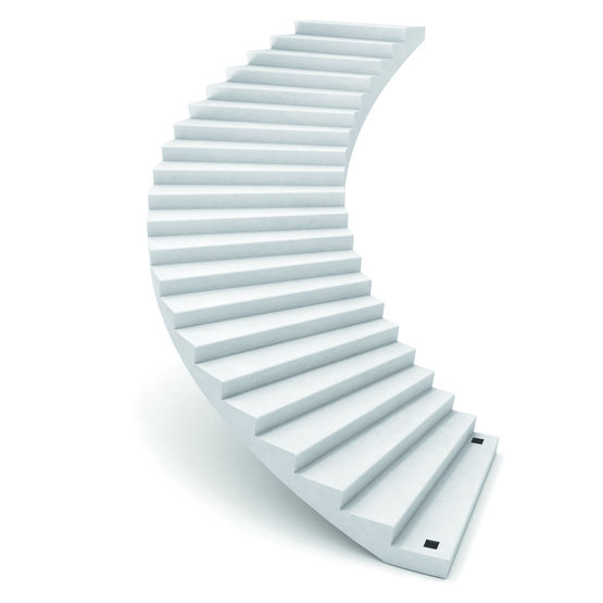  Escalier rayonnant en béton - PBM GROUPE