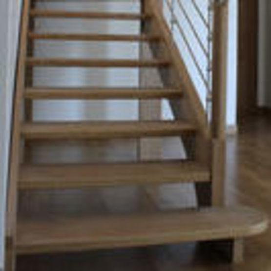 Escalier sans contremarche en bois | AUBRAC PRESTIGE