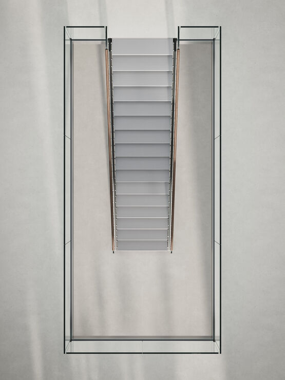  Escaliers droits pour bâtiments professionnels | NextGen Straight - Escalier en métal