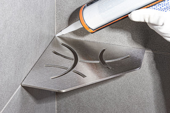 Etagère murale et élément de design pour pièces carrelées | Schlüter-SHELF - produit présenté par SCHLÜTER SYSTEMS