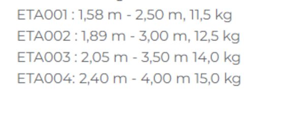  Étai de coffrage Euro classe A | ETA001 - Matériels d'étaiement