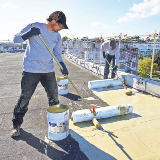Réfection étanchéité toit terrasse goudron Mions