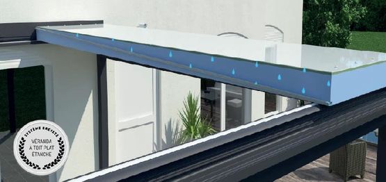 Extension à toit plat en panneaux composites | Zenith - produit présenté par ESPACE LOUNGE