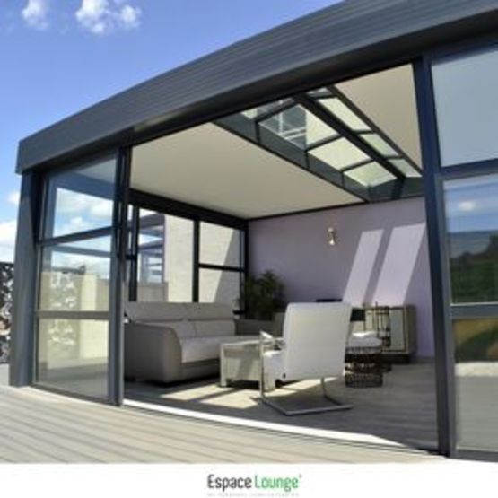 Extension à toit plat en panneaux composites | Zenith
