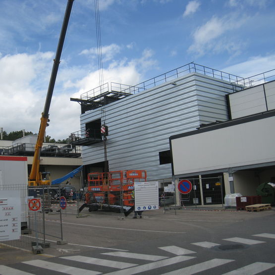 Extension de bâtiment en charpente acier | CHARPENTE METALLIQUE - DUTHEIL (GROUPE YESKA)