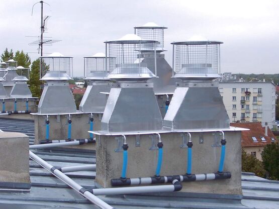  Extracteur statique jusqu'à 500 mm de diamètre - Extracteurs