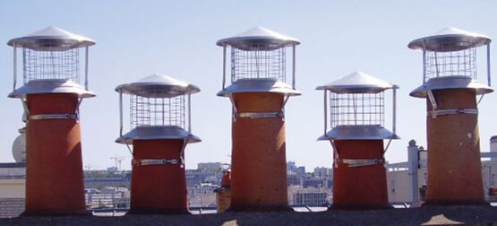  Extracteur statique pour la ventilation - conduit diamètre 110 à 139 mm | AST0 - EATHVENTUM