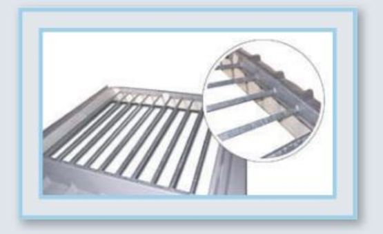 Exutoire DENFC à ouverture pneumatique pour toitures sèches | DP510 Toitures sèches - produit présenté par 2CA CONCEPT COMPOSITES AUVERGNE