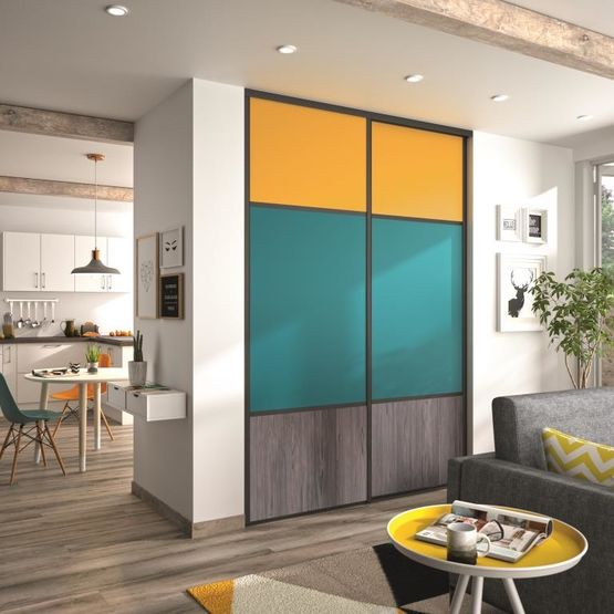  Façade de placard SIFISA | Ambiance Nomade - Portes et aménagements intérieurs de placards