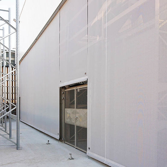  Façade textile sur-mesure - Membrane composite | SOFAREB - SOFAREB