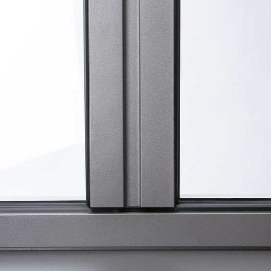  Fenêtre à frappe aluminium à ouvrant caché | KL-FP - Fenêtre et porte-fenêtre en aluminium