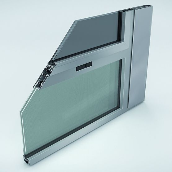  Fenêtre active électrochrome à ventilation motorisée | Smart Window - Fenêtre et porte-fenêtre en aluminium