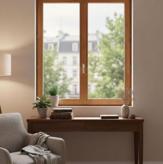  Fenêtre bois sur mesure | Fenêtre chêne ARBOREAL finition personnalisée - LAPEYRE SERVICES