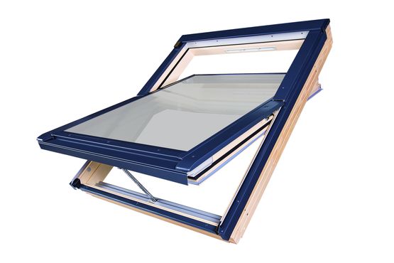  Fenêtre de toit pivotante télécommandée FAKRO | FTP-V Z-Wave - Fenêtre de toit à ouverture par rotation