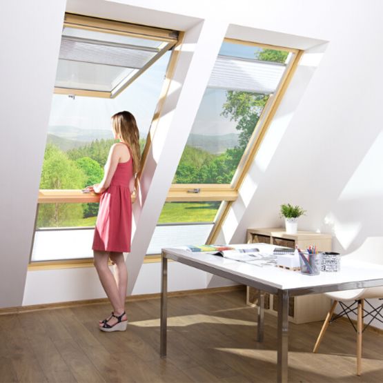  Fenêtre de toit projection-rotation | FPP-V preSelect MAX - Fenêtre de toit pivotante ou à ouverture par projection