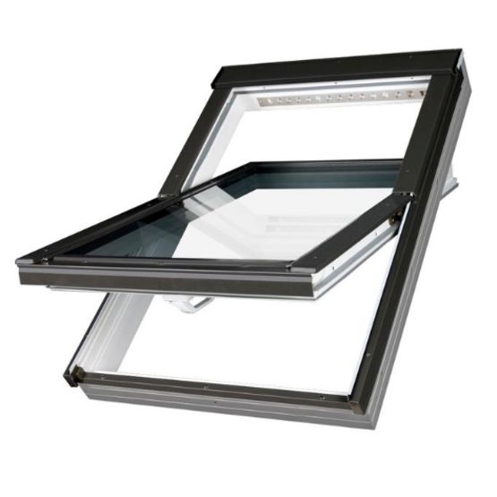  Fenêtre de toit rotation en PVC | PTP-V - Fenêtre de toit à ouverture par rotation