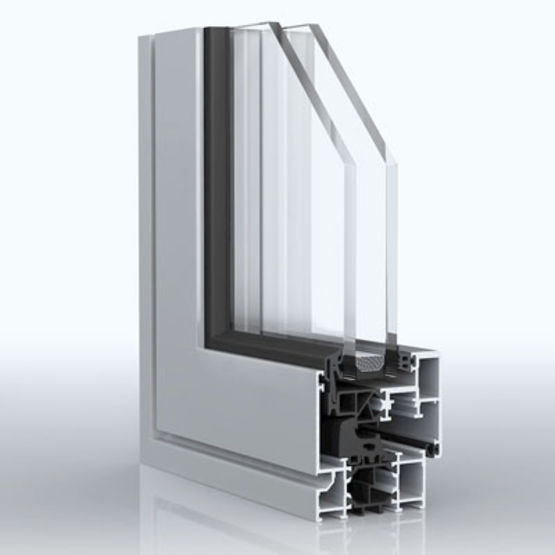Fenêtre et porte-fenêtre aluminium hautes performances à ouvrant visible ou caché | WICLINE