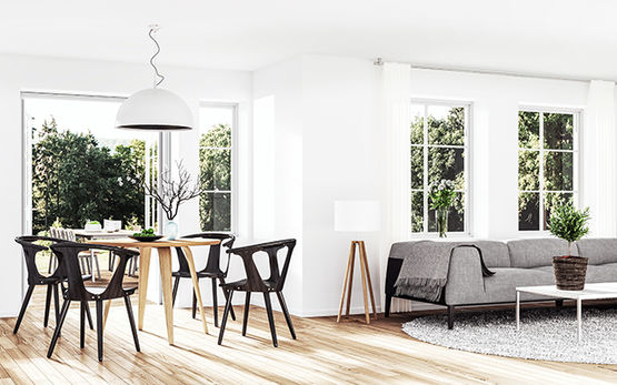 Fenêtre moderne et durable | ARALYA Droit  - produit présenté par REHAU