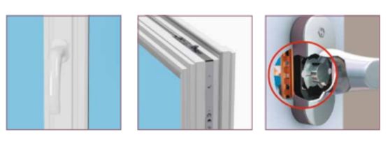 Fenêtre personnalisable en PVC recyclé et recyclable à profilés minces en 40 teintes | Phénix  - produit présenté par FRANCIAFLEX