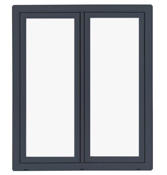 Fenêtre PVC oscillo-battante | Pria 2 vantaux isolation renforcée