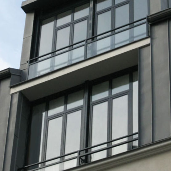  Fenêtres en acier à ouvrants cachés | Fineline 60 - Fenêtre et porte-fenêtre en acier ou bronze
