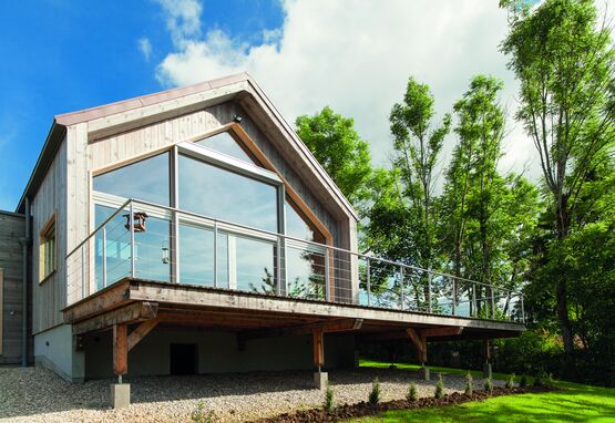  Fenêtres et baies vitrées en mixte bois aluminium | Duoba - BIEBER
