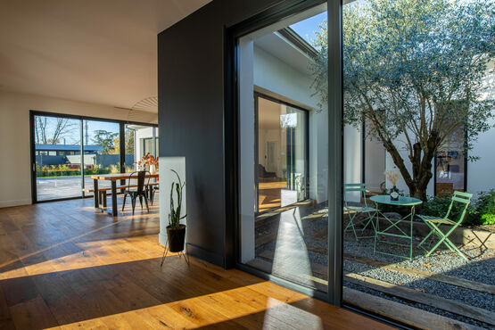  Fenêtres et Portes-fenêtres coulissantes en aluminium | Empreinte® - PASQUET MENUISERIES