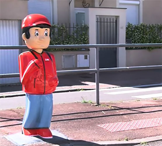 Figurine de signalisation 3D | ZAK - SERAC SIGNALISATION