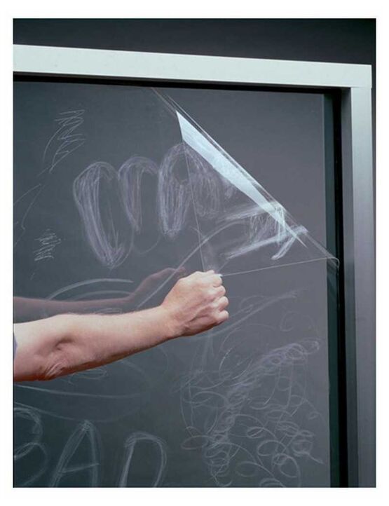 Film anti-graffiti transparent 100 microns pour vitrages | Graffitigard 4 Mil