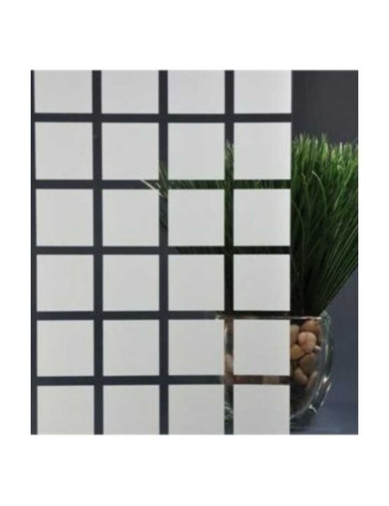  Film décoratif pour vitrages | Carrés 3,5 cm - ITD